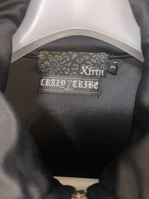 トランスフォーム/3/M/ジャージ/黒/シルバー/ブラック/ラインストーン/Xfrm < 男性ファッション トランスフォーム/3/M/ジャージ/黒/シルバー/ブラック/ラインストーン/Xfrm < 男性ファッションの