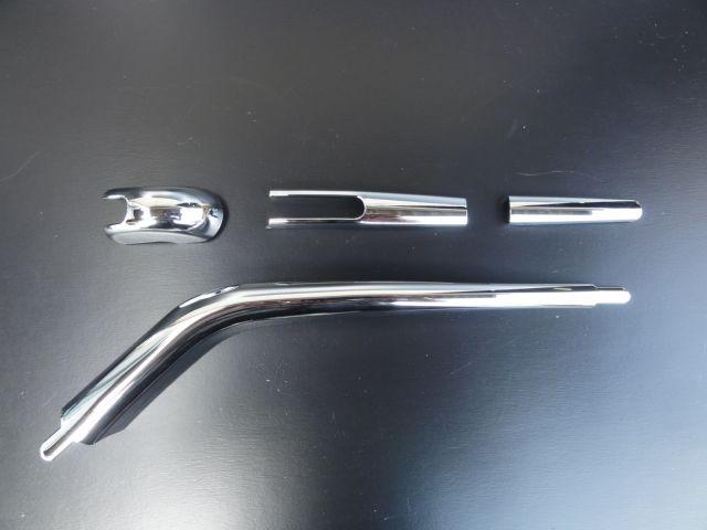 三菱デリカD:3 クロームメッキリアワイパーフレームカバー < 自動車/バイク 三菱デリカD:3 クロームメッキリアワイパーフレームカバー < 自動車/バイク