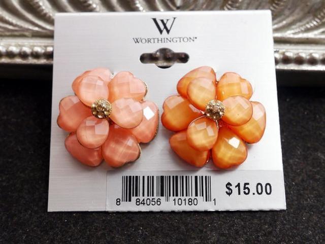 新品 WORTHINGTON アンティーク調お花ピアス < 女性アクセサリー/時計  新品 WORTHINGTON アンティーク調お花ピアス  < 女性アクセサリー/時計の