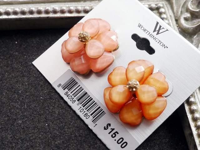 新品 WORTHINGTON アンティーク調お花ピアス < 女性アクセサリー/時計  新品 WORTHINGTON アンティーク調お花ピアス < 女性アクセサリー/時計の