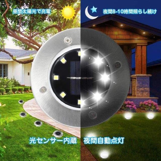 3個 ソーラースポットライト ガーデンライト ソーラー 防水 < 家電/AV  3個 ソーラースポットライト ガーデンライト ソーラー 防水 < 家電/AVの