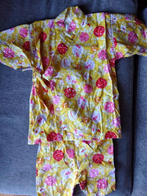 女の子 甚平 95cm・110cm  2着セット < キッズ/ベビー  女の子 甚平 95cm・110cm  2着セット < キッズ/ベビーの
