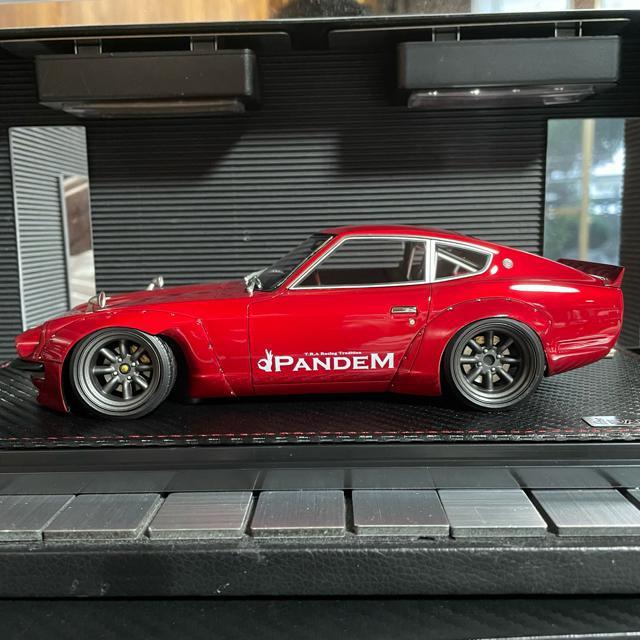 新品未展示品 イグニッションモデル 1/18 パンデムS30 Zレッドメタリック < ホビー  新品未展示品 イグニッションモデル 1/18 パンデムS30 Zレッドメタリック < ホビーの