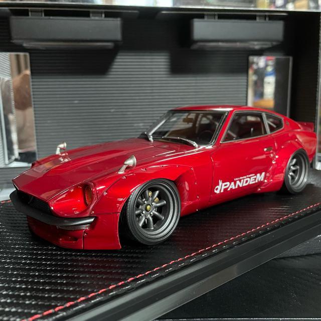 新品未展示品 イグニッションモデル 1/18 パンデムS30 Zレッドメタリック < ホビー  新品未展示品 イグニッションモデル 1/18 パンデムS30 Zレッドメタリック < ホビーの
