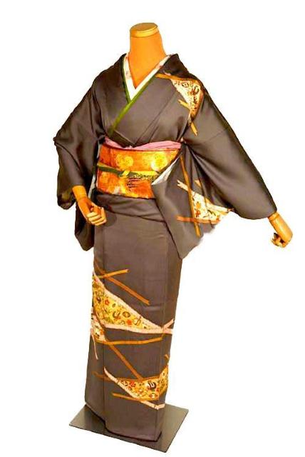 【最高峰】新品同様 銀座きしや【きしや好み】作家物 金駒シシュウ 1つ紋 訪問着 身丈159.5cm 裄丈62.5cm T3387 < 女性ファッション  【最高峰】新品同様 銀座きしや【きしや好み】作家物 金駒シシュウ 1つ紋 訪問着 身丈159.5cm 裄丈62.5cm T3387  < 女性ファッションの