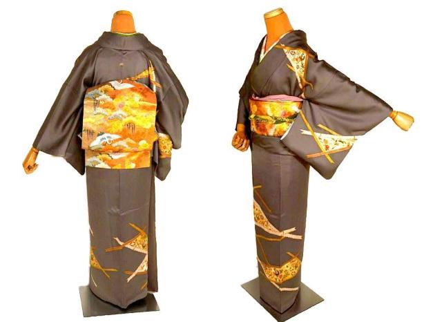 【最高峰】新品同様 銀座きしや【きしや好み】作家物 金駒シシュウ 1つ紋 訪問着 身丈159.5cm 裄丈62.5cm T3387 < 女性ファッション  【最高峰】新品同様 銀座きしや【きしや好み】作家物 金駒シシュウ 1つ紋 訪問着 身丈159.5cm 裄丈62.5cm T3387 < 女性ファッションの