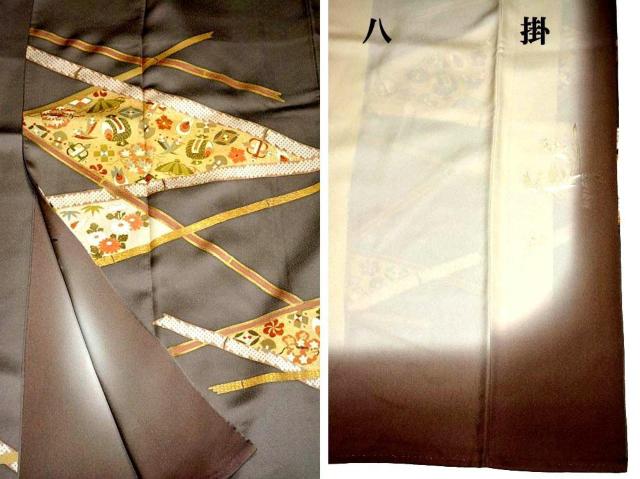 【最高峰】新品同様 銀座きしや【きしや好み】作家物 金駒シシュウ 1つ紋 訪問着 身丈159.5cm 裄丈62.5cm T3387 < 女性ファッション  【最高峰】新品同様 銀座きしや【きしや好み】作家物 金駒シシュウ 1つ紋 訪問着 身丈159.5cm 裄丈62.5cm T3387 < 女性ファッションの