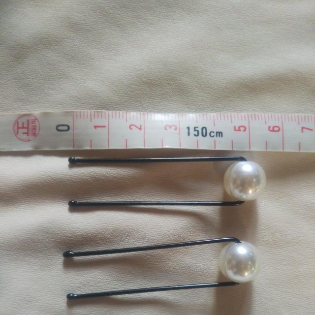 未使用新品 パールUピン2本セット ヘアアクセ ヘアピン 送料無料即決 < 女性アクセサリー/時計 未使用新品 パールUピン2本セット ヘアアクセ ヘアピン 送料無料即決 < 女性アクセサリー/時計の