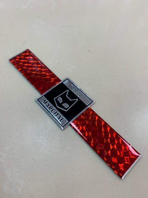 SEV マーシャル リフレクター エンブレム 旧車 昭和レトロ チャンプロード アクセサリー 反射板 < 自動車/バイク SEV マーシャル リフレクター エンブレム 旧車 昭和レトロ チャンプロード アクセサリー 反射板 < 自動車/バイク