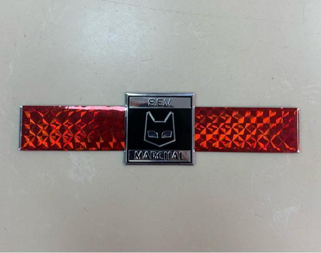 SEV マーシャル リフレクター エンブレム 旧車 昭和レトロ チャンプロード アクセサリー 反射板 < 自動車/バイク SEV マーシャル リフレクター エンブレム 旧車 昭和レトロ チャンプロード アクセサリー 反射板 < 自動車/バイク