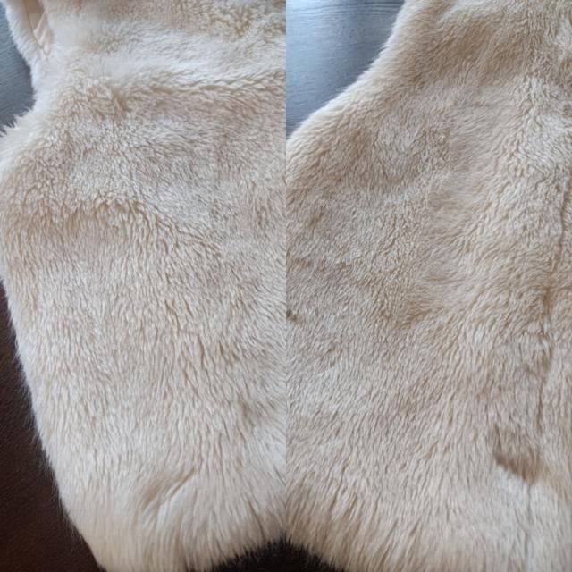 テチチ★Te chichi★フェイクファーベスト白★美美品★可愛い素敵★今から大活躍★ < 女性ファッション テチチ★Te chichi★フェイクファーベスト白★美美品★可愛い素敵★今から大活躍★ < 女性ファッションの