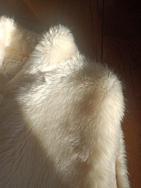 テチチ★Te chichi★フェイクファーベスト白★美美品★可愛い素敵★今から大活躍★ < 女性ファッション テチチ★Te chichi★フェイクファーベスト白★美美品★可愛い素敵★今から大活躍★ < 女性ファッションの