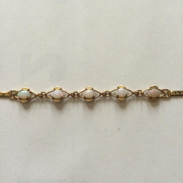 オパールブレスレット J153 < 女性アクセサリー/時計 オパールブレスレット J153 < 女性アクセサリー/時計の