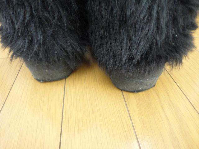 フワモコハーフブーツ 【22.5〜23】 < 女性ファッション  フワモコハーフブーツ 【22.5〜23】 < 女性ファッションの