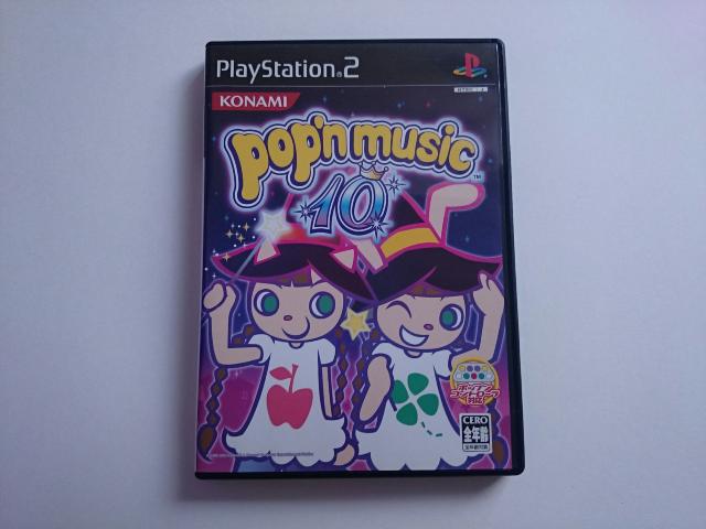 PS2\tg|bv~[WbN10pop'n music10   Q[{/\tg 