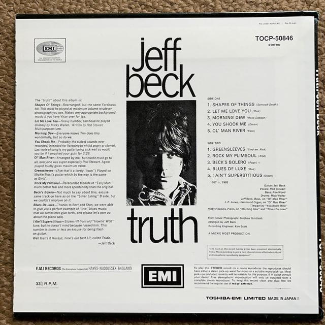 ジェフ・ベック トゥルース CD 限定紙ジャケ 送料無料 < CD/DVD/ビデオ  ジェフ・ベック トゥルース CD 限定紙ジャケ 送料無料 < CD/DVD/ビデオの