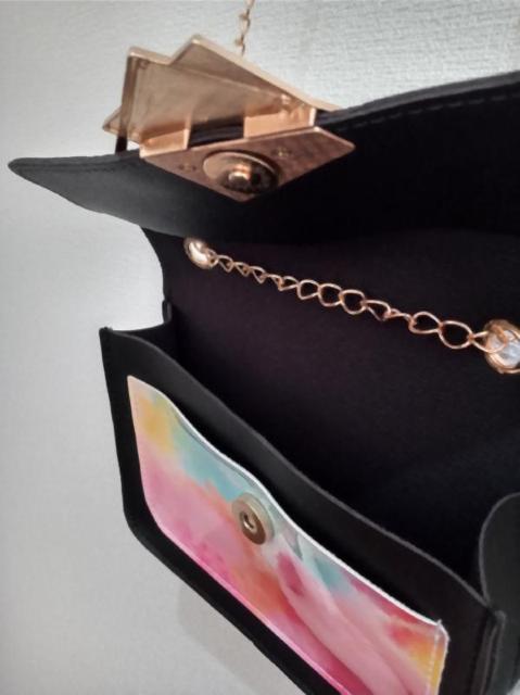 新品◆スクエア ショルダーバッグ ポシェット チェーン スマホ < 女性ファッション  新品◆スクエア ショルダーバッグ ポシェット チェーン スマホ < 女性ファッションの