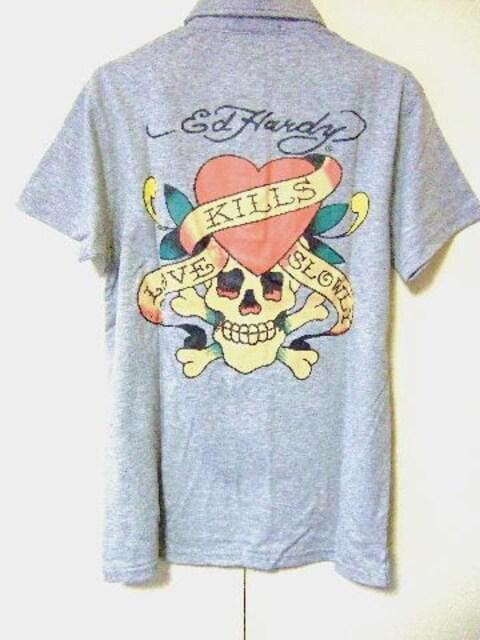 †Ed Hardy†エドハーディー†ラブキル†ポロシャツ†M† < ブランド  †Ed Hardy†エドハーディー†ラブキル†ポロシャツ†M†  < ブランドの