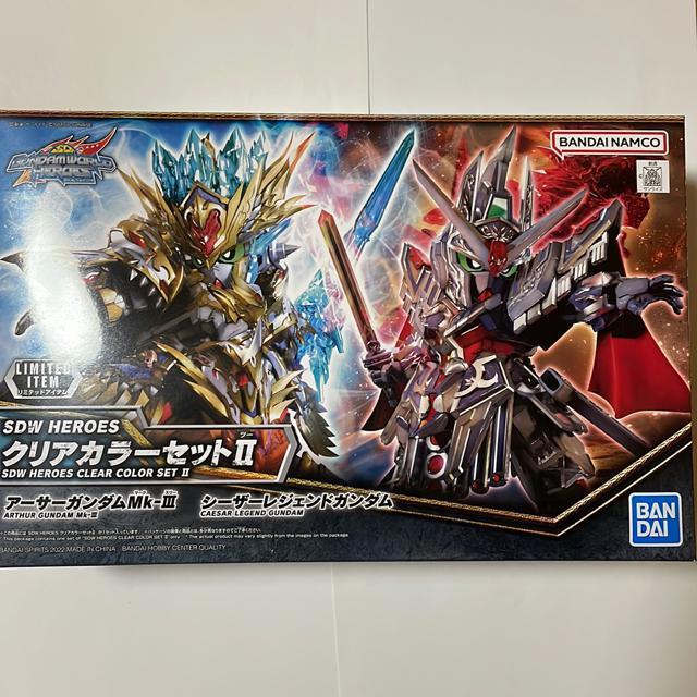 SDW HEROES クリアカラーセットII アーサーガンダムMk-V シーザーレジェンドガンダム < ホビー  SDW HEROES クリアカラーセットII アーサーガンダムMk-V シーザーレジェンドガンダム  < ホビーの