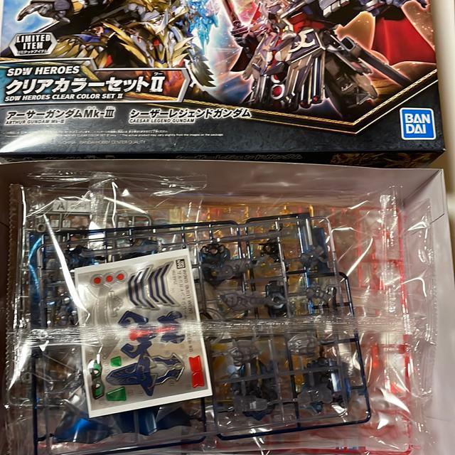 SDW HEROES クリアカラーセットII アーサーガンダムMk-V シーザーレジェンドガンダム < ホビー  SDW HEROES クリアカラーセットII アーサーガンダムMk-V シーザーレジェンドガンダム < ホビーの