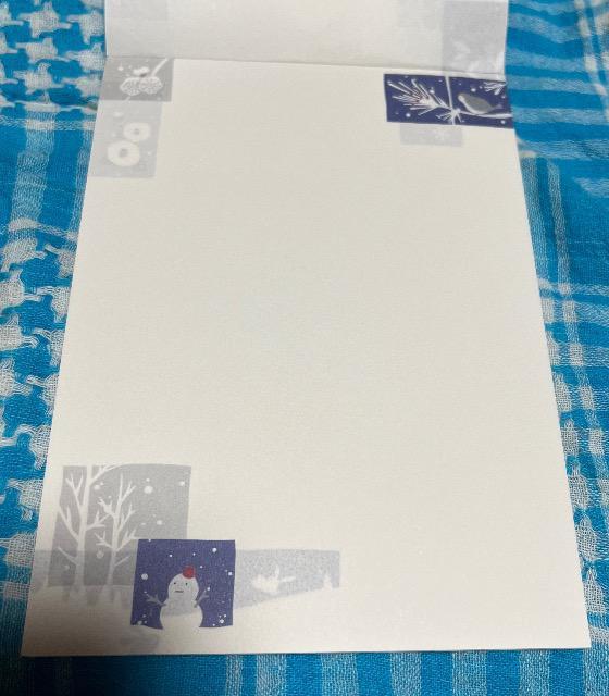 ゆきの日 便箋セット < インテリア/ライフ  ゆきの日 便箋セット < インテリア/ライフの