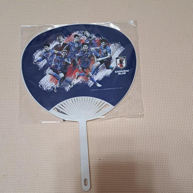 サッカーSAMURAIBLUEのうちわ < レジャー/スポーツ サッカーSAMURAIBLUEのうちわ < レジャー/スポーツの