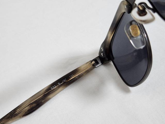 正規美 レア アルマーニ ロゴ ウェリントン グラデーションマーブル メタルコンビフレームアイウェア 黒 茶 眼鏡○サングラス < ブランド  正規美 レア アルマーニ ロゴ ウェリントン グラデーションマーブル メタルコンビフレームアイウェア 黒 茶 眼鏡○サングラス < ブランドの