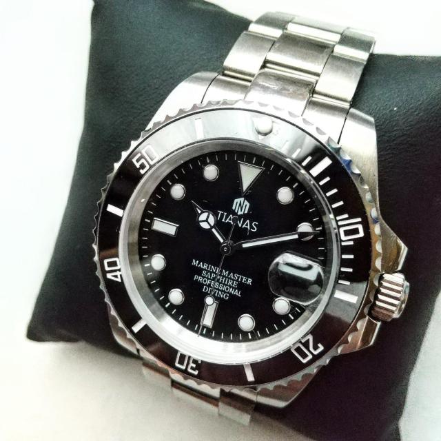TIANAS QUARTZ MARIN MASTER PROFESSIONAL DIVING MARINER ダイバーズウォッチ < 男性アクセサリー/時計  TIANAS QUARTZ MARIN MASTER PROFESSIONAL DIVING MARINER ダイバーズウォッチ < 男性アクセサリー/時計の