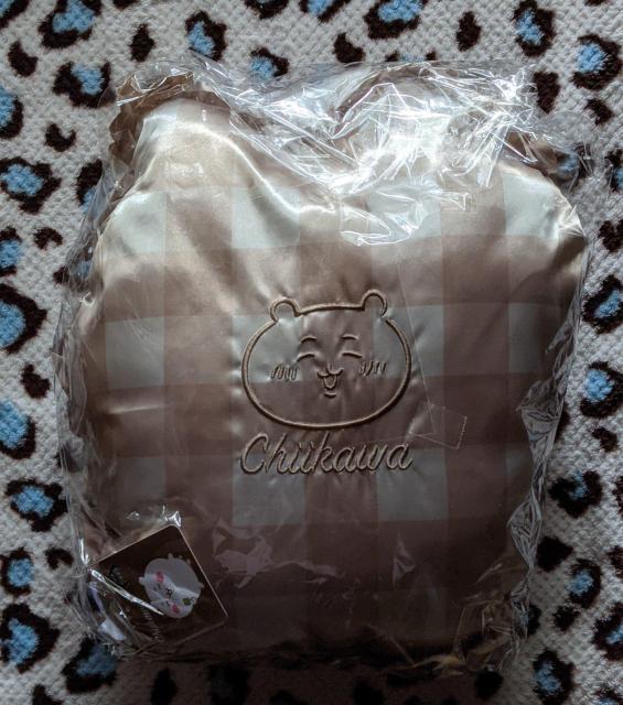 ちいかわ ギンガムフリルクッション ちいかわ < アニメ/コミック/キャラクター ちいかわ ギンガムフリルクッション ちいかわ < アニメ/コミック/キャラクターの