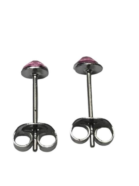 2個1セット 幅4mm ラインストーン スタッドピアス ライトピンク 両耳用 ステンレス アクリル製 シンプル つけっぱなしOK < 女性アクセサリー/時計  2個1セット 幅4mm ラインストーン スタッドピアス ライトピンク 両耳用 ステンレス アクリル製 シンプル つけっぱなしOK < 女性アクセサリー/時計の