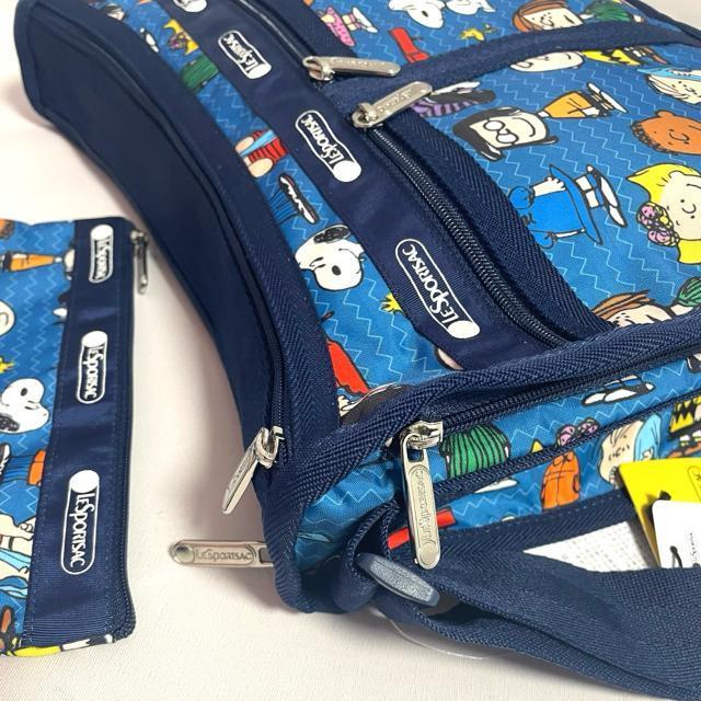 ★新品★LeSportsac レスポートサック スヌーピ ピーナッツギャング ショルダーバッグ ポーチ 7507 L セット < 女性ファッション  ★新品★LeSportsac レスポートサック スヌーピ ピーナッツギャング ショルダーバッグ ポーチ 7507 L セット < 女性ファッションの