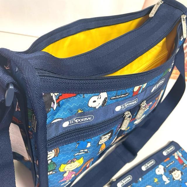 ★新品★LeSportsac レスポートサック スヌーピ ピーナッツギャング ショルダーバッグ ポーチ 7507 L セット < 女性ファッション  ★新品★LeSportsac レスポートサック スヌーピ ピーナッツギャング ショルダーバッグ ポーチ 7507 L セット < 女性ファッションの