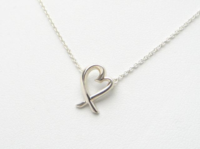 TIFFANY&CO. ティファニー ミニ ラビングハート ペンダント ネックレス SV925 シルバー<USED>【送料無料】 < ブランド TIFFANY&CO. ティファニー ミニ ラビングハート ペンダント ネックレス SV925 シルバー<USED>【送料無料】 < ブランドの