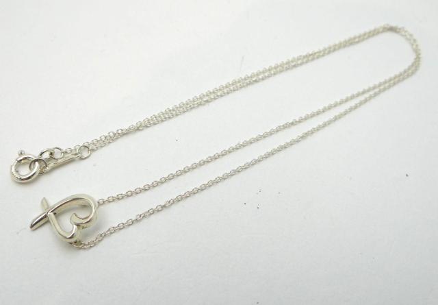 TIFFANY&CO. ティファニー ミニ ラビングハート ペンダント ネックレス SV925 シルバー<USED>【送料無料】 < ブランド TIFFANY&CO. ティファニー ミニ ラビングハート ペンダント ネックレス SV925 シルバー<USED>【送料無料】 < ブランドの