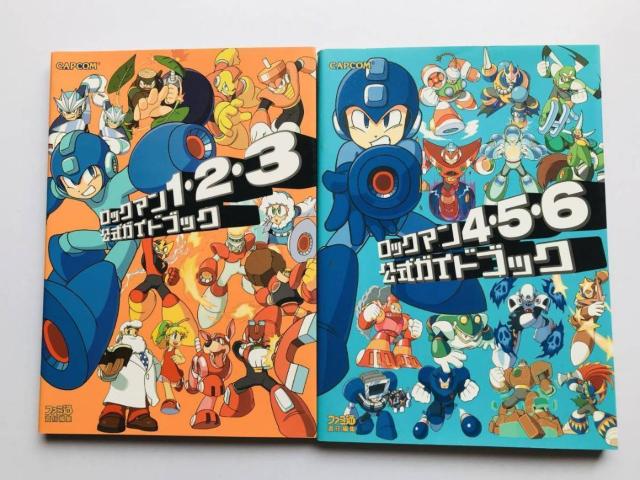 PS@bN}@1E2E3@4E5E6@KChubN@U{Zbg Rockman guide book Mega Man   Q[{/\tg 