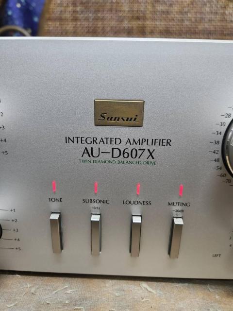 奇跡!フルレストア整備済!完動超美品!山水プリメインアンプAU-607X < 家電/AV  奇跡!フルレストア整備済!完動超美品!山水プリメインアンプAU-607X < 家電/AVの