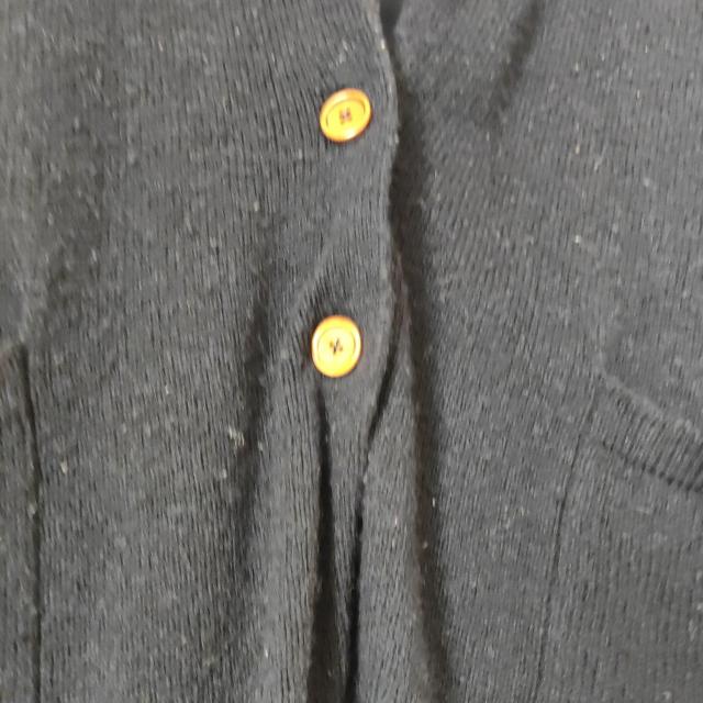 ネイビー ニットカーディガン ボタン付き < 女性ファッション ネイビー ニットカーディガン ボタン付き < 女性ファッションの