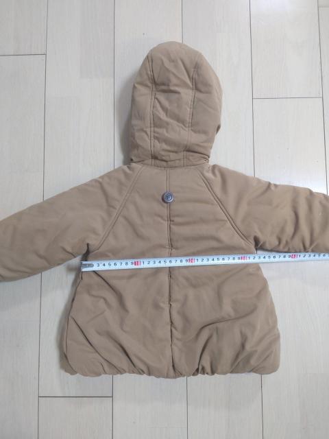 Love&Peace&Money 中綿コート キャメル 90cm < キッズ/ベビー Love&Peace&Money 中綿コート キャメル 90cm < キッズ/ベビーの