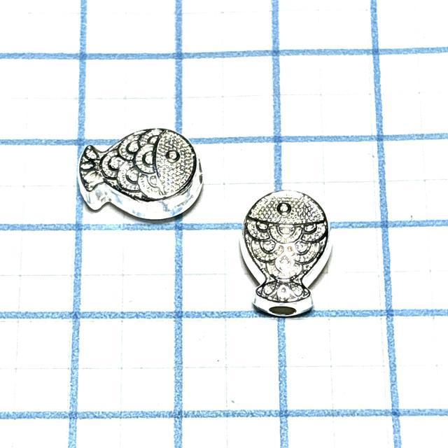 1616 銀色の鯛 魚 2個 金属パーツ アクセサリーチャーム ハンドメイド材料 メタルビーズ < ペット/手芸/園芸 1616 銀色の鯛 魚 2個 金属パーツ アクセサリーチャーム ハンドメイド材料 メタルビーズ < ペット/手芸/園芸の