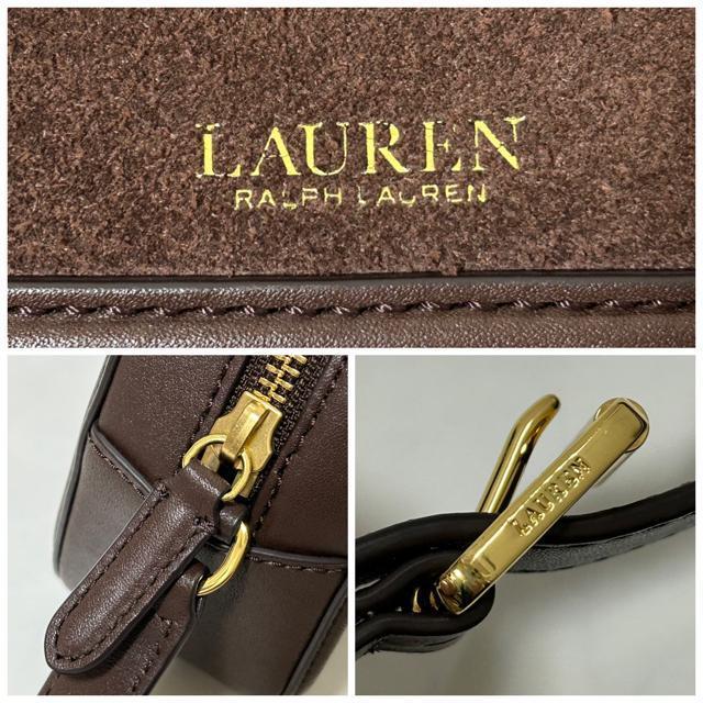 LAUREN RALPH LAUREN �����t���[���� ���U�[ �V�����_�[�o�b�O �� �u�����h�� 