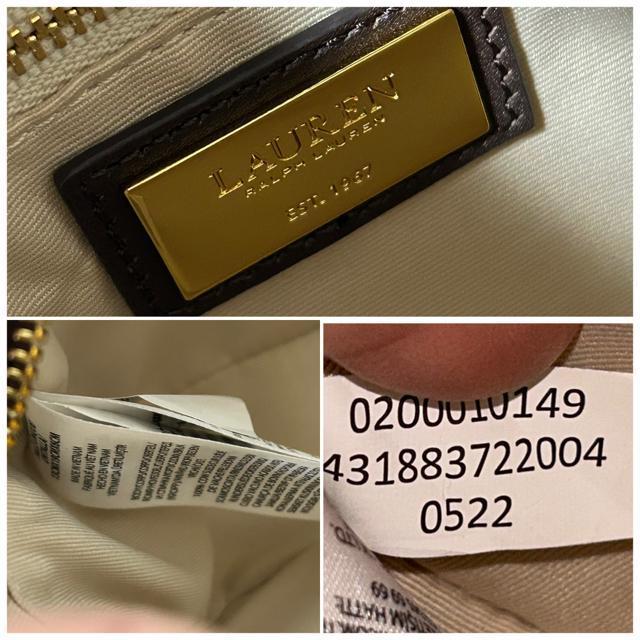 LAUREN RALPH LAUREN �����t���[���� ���U�[ �V�����_�[�o�b�O �� �u�����h�� 