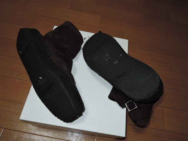 ノンネイティブnonnativeレザーショートブーツ42濃茶ボア革 < ブランド  ノンネイティブnonnativeレザーショートブーツ42濃茶ボア革 < ブランドの