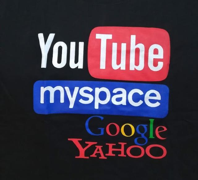 YouTube★おもしろTシャツ★L〜XL★黒★大き目のLです★ < 男性ファッション  YouTube★おもしろTシャツ★L〜XL★黒★大き目のLです★ < 男性ファッションの