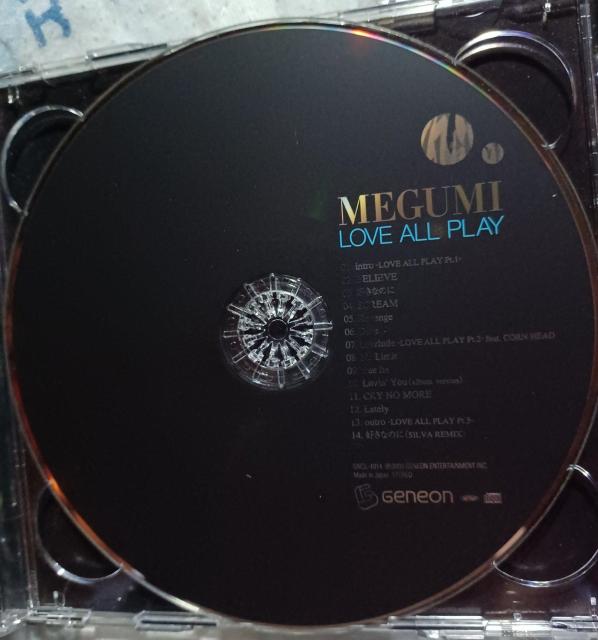 ☆LOVE ALL PLAY   MEGUMI   CD&DVD  2枚組 < タレントグッズ  ☆LOVE ALL PLAY   MEGUMI   CD&DVD  2枚組 < タレントグッズの