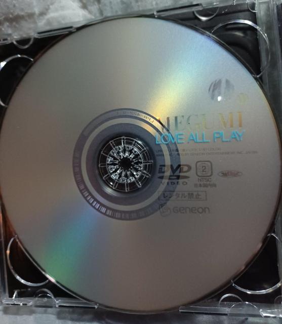 ☆LOVE ALL PLAY   MEGUMI   CD&DVD  2枚組 < タレントグッズ  ☆LOVE ALL PLAY   MEGUMI   CD&DVD  2枚組 < タレントグッズの