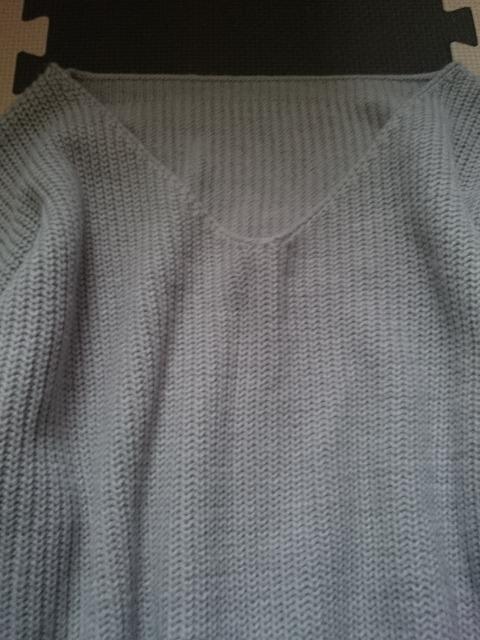 titivate ティティベイト☆ざっくりニット★Vネック☆ゆったり★ < 女性ファッション  titivate ティティベイト☆ざっくりニット★Vネック☆ゆったり★ < 女性ファッションの