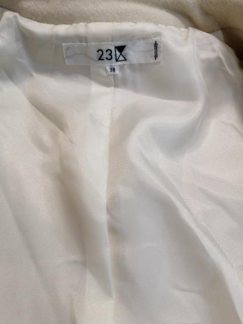 レディース未使用に近い23区ハーフコート高級フォーマル品薄特価ポケットウールコート高級ブランド羊毛カシミアニジュウサンク < 女性ファッション  レディース未使用に近い23区ハーフコート高級フォーマル品薄特価ポケットウールコート高級ブランド羊毛カシミアニジュウサンク < 女性ファッションの