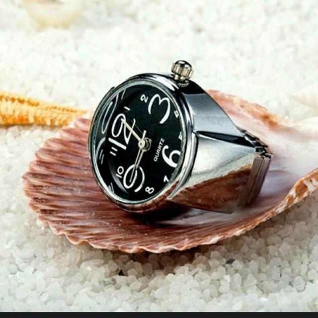 新品 未使用 指輪 時計 シンプル 9色対応 黄色  < 女性アクセサリー/時計  新品 未使用 指輪 時計 シンプル 9色対応 黄色  < 女性アクセサリー/時計の