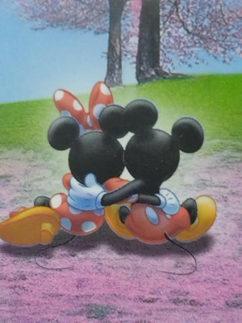 ディズニー ミッキー&ミニー ☆ ポストカード 桜  B柄 A < アニメ/コミック/キャラクター  ディズニー ミッキー&ミニー ☆ ポストカード 桜  B柄 A < アニメ/コミック/キャラクターの