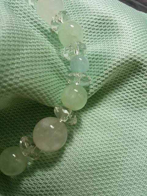 天然石 パワーストーンブレスレット 水晶 パステルカラー 少し訳あり < 女性アクセサリー/時計  天然石 パワーストーンブレスレット 水晶 パステルカラー 少し訳あり < 女性アクセサリー/時計の